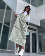 خرید عمده لباس کتان مدل مکانیکی