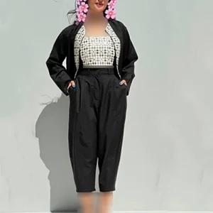 مدل سه تیکه گلدوزی