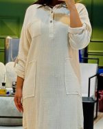پیراهن خنک کفتان سه جیب
