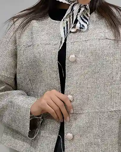 شیک ترین طرح یقه کت زنانه