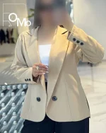 خرید عمده مدل کت لینن زنانه پشت بلند بغل چاک