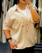 شومیز بهاره ساتن اسپرت