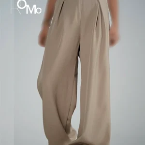 شلوار دو جیب بزیاق زنانه با کمربند از تولیدی