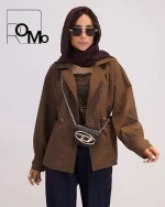 بارانی کت کرکره ای عمده زنانه یقه E