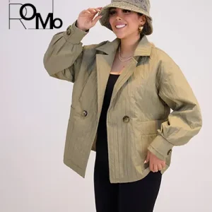 پخش عمده بارانی زنانه پارچه کرکره ای