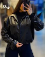 خرید عمده کت ژاکت چرمی 10 دکمه