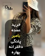 بامبر ژاکت پلنگی بهاره زنانه عمده