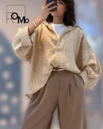 شومیز بدن نما زنانه عمده مدل کسمه طرحدار