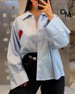 خرید عمده شومیز نخی زنانه تابستانی
