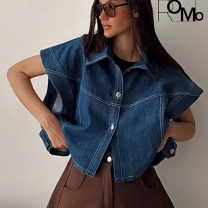 تولیدی عمده وست زنانه پارچه جین