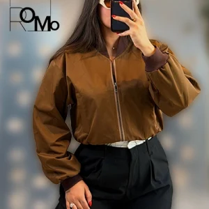 بامبر جکت خلبانی زنانه عمده جدید ترند